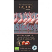 CHOCOLATE CARAMELO  Y FLOR DE SAL 40% CACAO 100GR - BIO CACHET