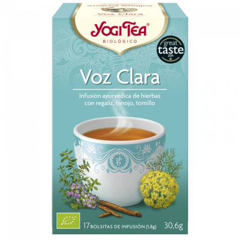 INFUSION VOZ CLARA 17 BOLSAS - YOGI TEA