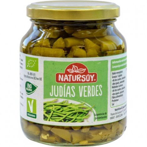 JUDIAS VERDES BIO 340G - NATURSOY