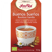 INFUSION BUENOS SUEÑOS ROOIBOS VAINILLA 17 BOLSAS - YOGI TEA