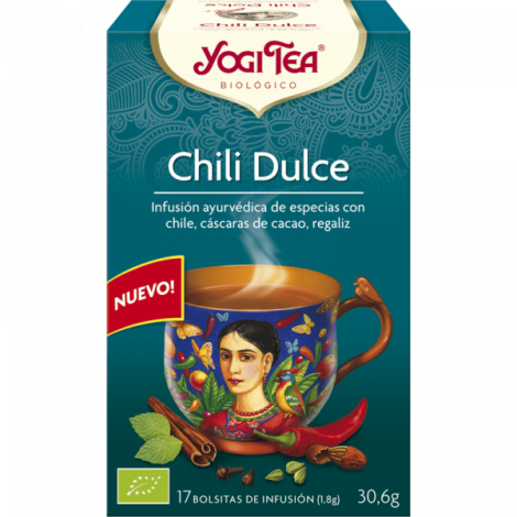 INFUSION CHILI DULCE 17 BOLSAS - YOGI TEA