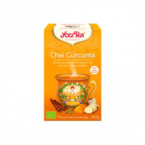 INFUSION CHAI CURCUMA 17 BOLSAS - YOGI TEA