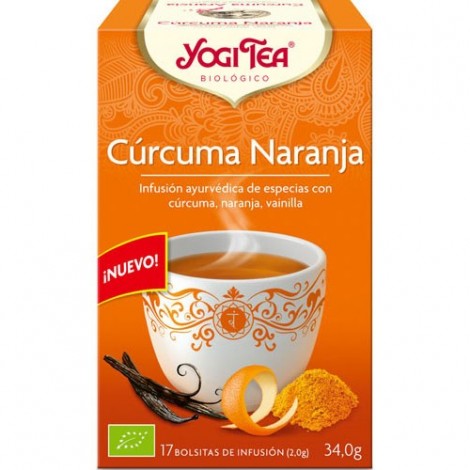INFUSION CURCUMA NARANJA 90G - YOGI TEA