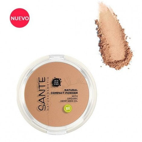MAQUILLAJE POLVO COMPACTO 03 WARM HONEY 9G - SANTE