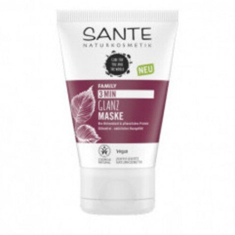 MASCARILLA CAPILAR 1 MIN BRILLO RADIANTE ABEDUL 150ML BIO - SANTE
