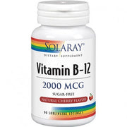 VITAMINA B-12 2000MCG 90CAPS - SOLARAY