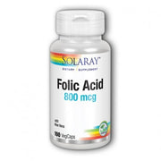 ACIDO FOLICO 800MCG - SOLARAY