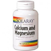 CALCIUM AND MAGNESIUM 90CAPS - SOLARAY