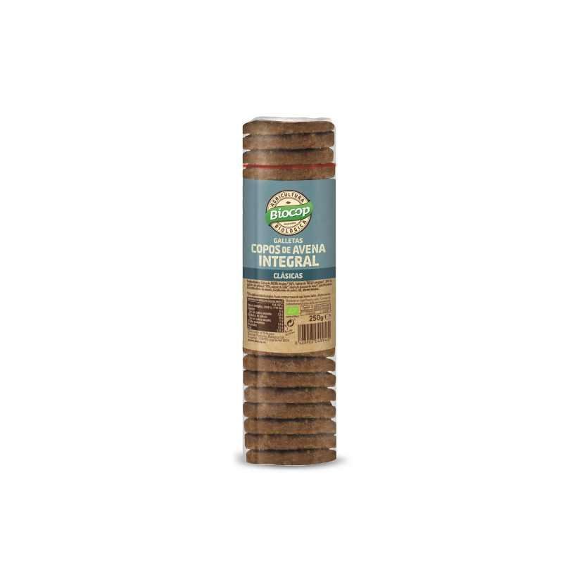 GALLETAS COPOS DE AVENA INTEGRAL 250GR BIO - BIOCOP