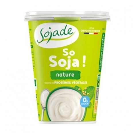 YOGUR DE SOJA SABOR NATURAL BIO 400G - SOJADE