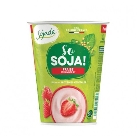 YOGUR DE FRESA 400G - SOJADE