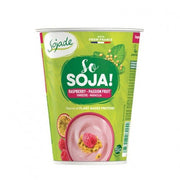 YOGUR DE SOJA SABOR FRAMBUESA Y MARACUYA 400G - SOJADE