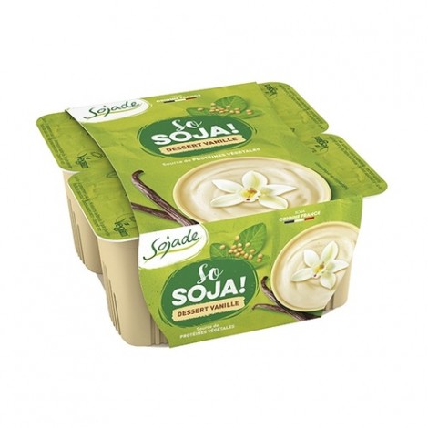 YOGUR VAINILLA 4 X 100G - SOJADE