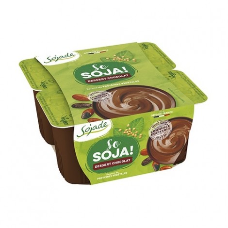 YOGUR CHOCOLATE  4 X 100G - SOJADE
