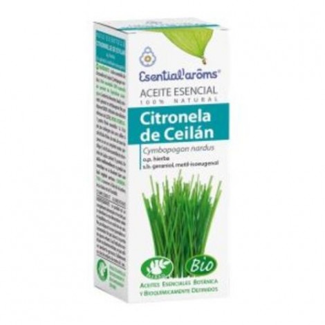 ACEITE ESENCIAL CITRONELA DE CEILAN BIO 10 ML - ESENTIAL AROMS