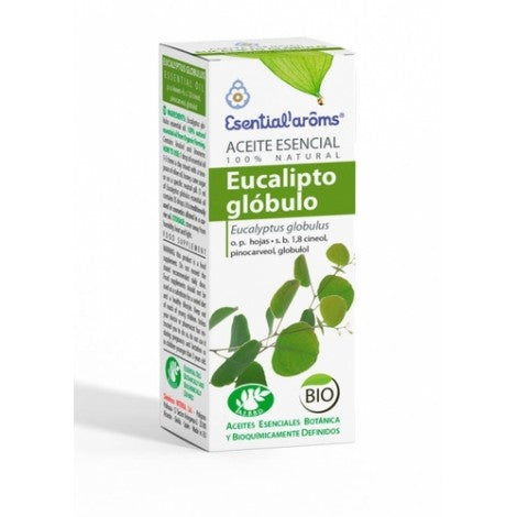 ACEITE ESENCIAL EUCALIPTO GLOBULO BIO 10 ML - ESENTIAL AROMS