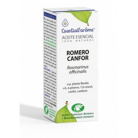 ACEITE ESENCIAL ROMERO CANFOR 10 ML - ESENTIAL AROMS