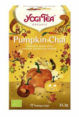 PUMPKIN CHAI 17 BOLSAS -  YOGI TEA