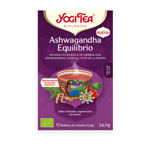 INFUSION ASHWAGANDHA EQUILIBRIO 17 BOLSAS - YOGI TEA