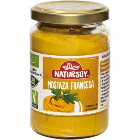 MOSTAZA FRANCESA BIO 200G - NATURSOY