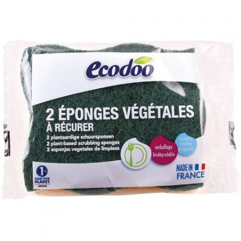 ESPONJA CON ESTROPAJO 2UDS - ECODOO