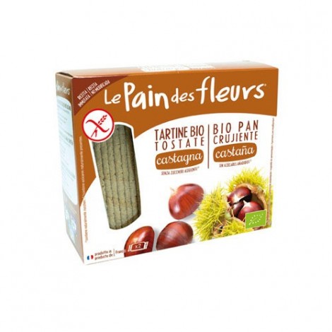 PAN CRUJIENTE DE CASTAÑA SIN GLUTEN BIO 150G - LE PAIN DES FLEURS