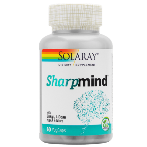 SHARPMIND 60 VEGCAPS - SOLARAY