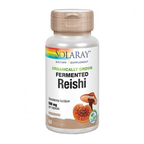 REISHI FERMENTADO 500MG 60VEGCAPS - SOLARAY