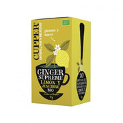 INFUSION SUPREME LIMON JENGIBRE BIO 20 BOLSITAS - CUPPER