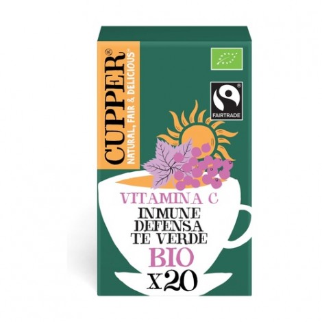 INFUSION TE VERDE INMUNE BIO 20 BOLSITAS - CUPPER