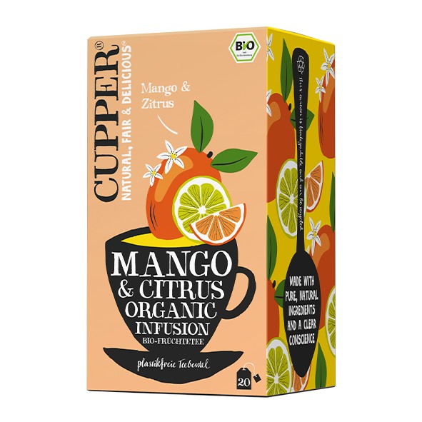 INFUSION MANGO CITRUS BIO 20 BOLSAS - CUPPER