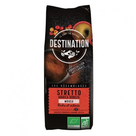 CAFE STRETTO ITALIANO MOLIDO 250G - DESTINATION