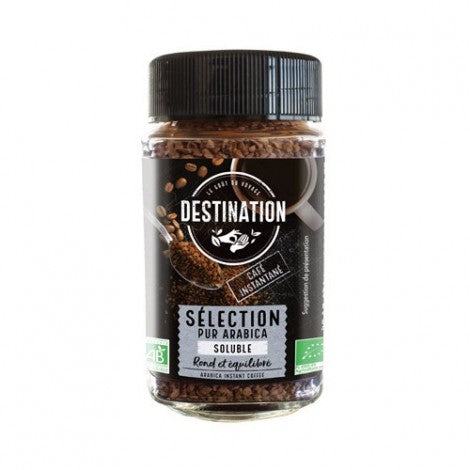 CAFE SOLUBLE ARABICA LIOFILIZADO 100% BIO 100G - DESTINATION