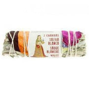 SALVIA BLANCA 7 CHAKRAS 8-10CM - TIERRA ZEN