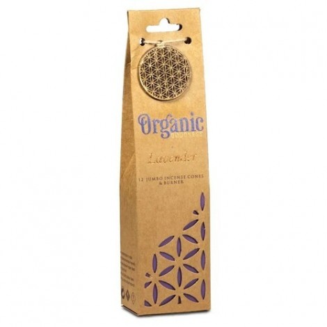 CONOS INCIENSO LAVANDA QUEMADOR 72G - ORGANIC GOODNESS
