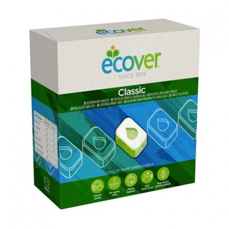 LAVAVAJILLAS CLASSIC EN PASTILLAS  25 TABLETAS - ECOVER
