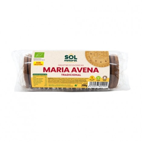 GALLETA MARIA 200GR SIN GLUTEN - SOL NATURAL