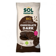 TORTAS DE ARROZ CHOCOLATE DARK BIO 100G - SOL NATURAL