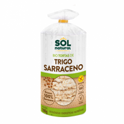 TORTAS DE TRIGO SARRACENO SIN GLUTEN BIO 100G - SOL NATURAL