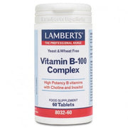 COMPLEJO DE VITAMINA B-100 60 TABS - LAMBERTS