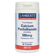 PANTOTENATO DE CALCIO 500 MG 60 TABS - LAMBERTS