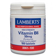 VITAMINA B6 50 MG 100 TABS - LAMBERTS