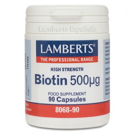 BIOTINA 500 ΜG 90 CAPS - LAMBERTS