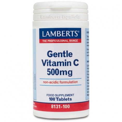 VITAMINA C 500 MG. NO ÁCIDA 100 TABS - LAMBERTS