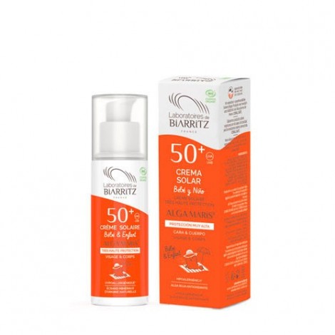 CREMA SOLAR NIÑOS  SPF 50+ 100ML - BIARRITZ
