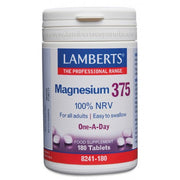 MAGNESIO 375 MG POR TABLETA 180 TAB - LAMBERTS