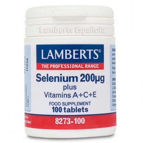 SELENIO 200 ΜG MÁS A+C+E 100 TABS - LAMBERTS