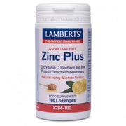 ZINC PLUS. (SIN ASPARTAMO) 100 PAST - LAMBERTS