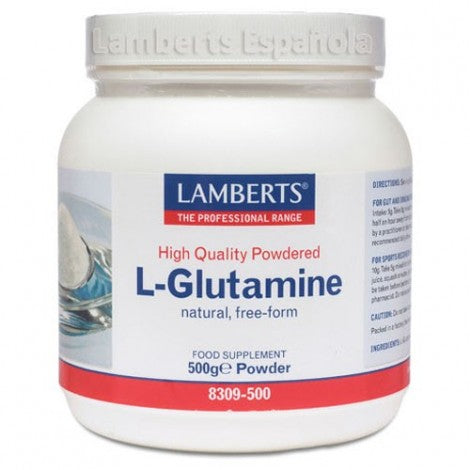 L-GLUTAMINA EN POLVO 500 G POLVO - LAMBERTS