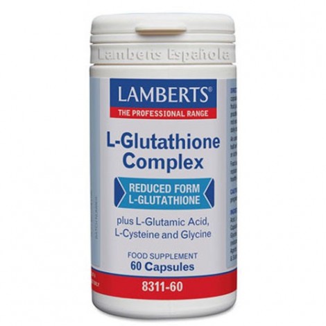 L-GLUTATIONA COMPLEX 60 CAPS - LAMBERTS